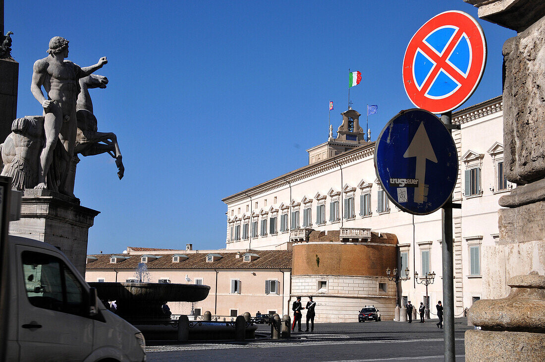 Quirinal palace, Palazzo del Quirinale, Rome, Italy