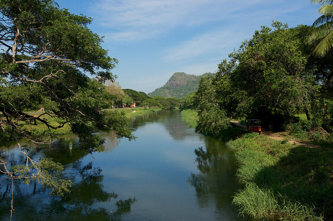 Canal near the Gal Oya National Park in the Ampara District, East Sri Lanka, South Asia