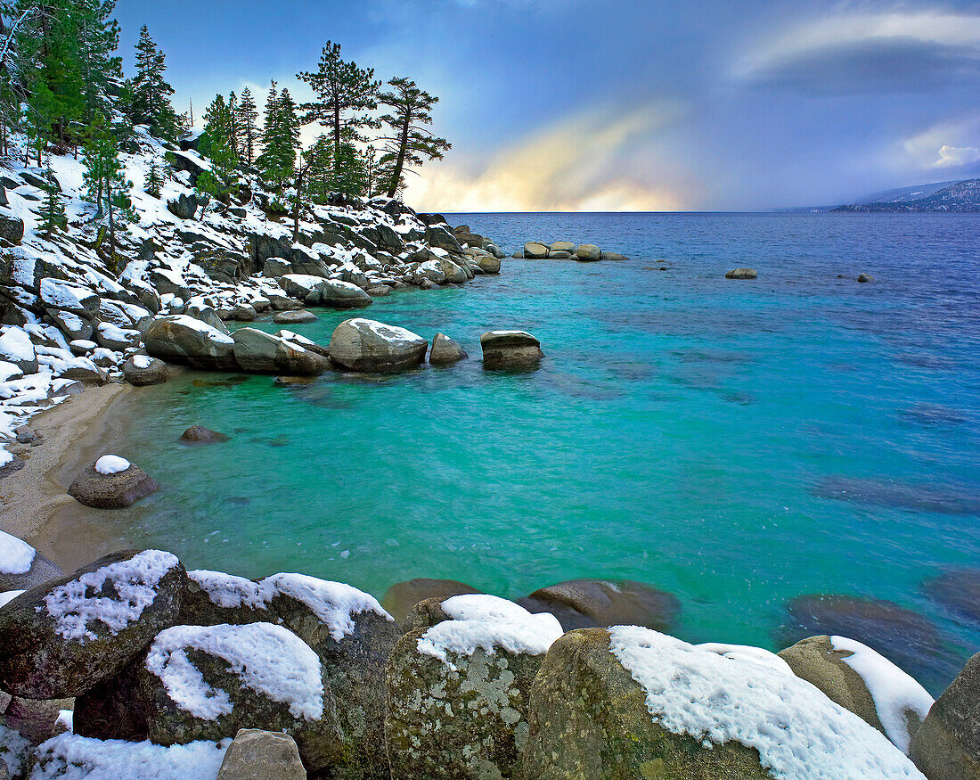 Hidden Beach and Memorial Point, Lake Tahoe, Nevada