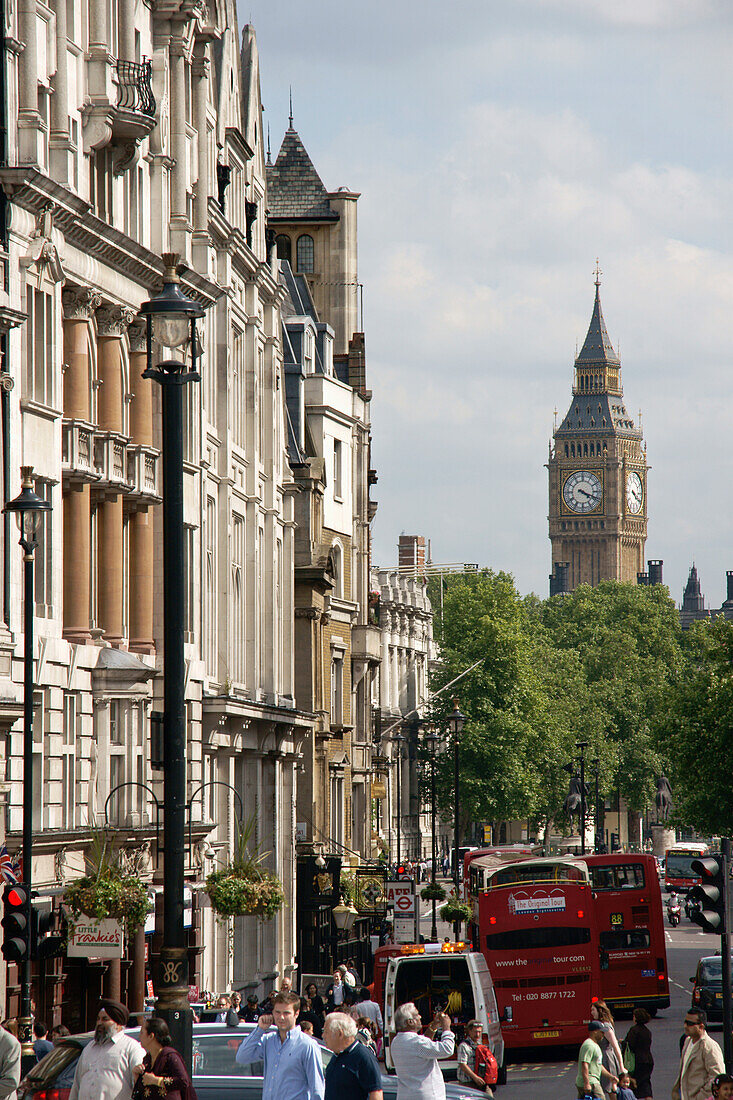 United Kingdom, England, View towards Big Ben, London
