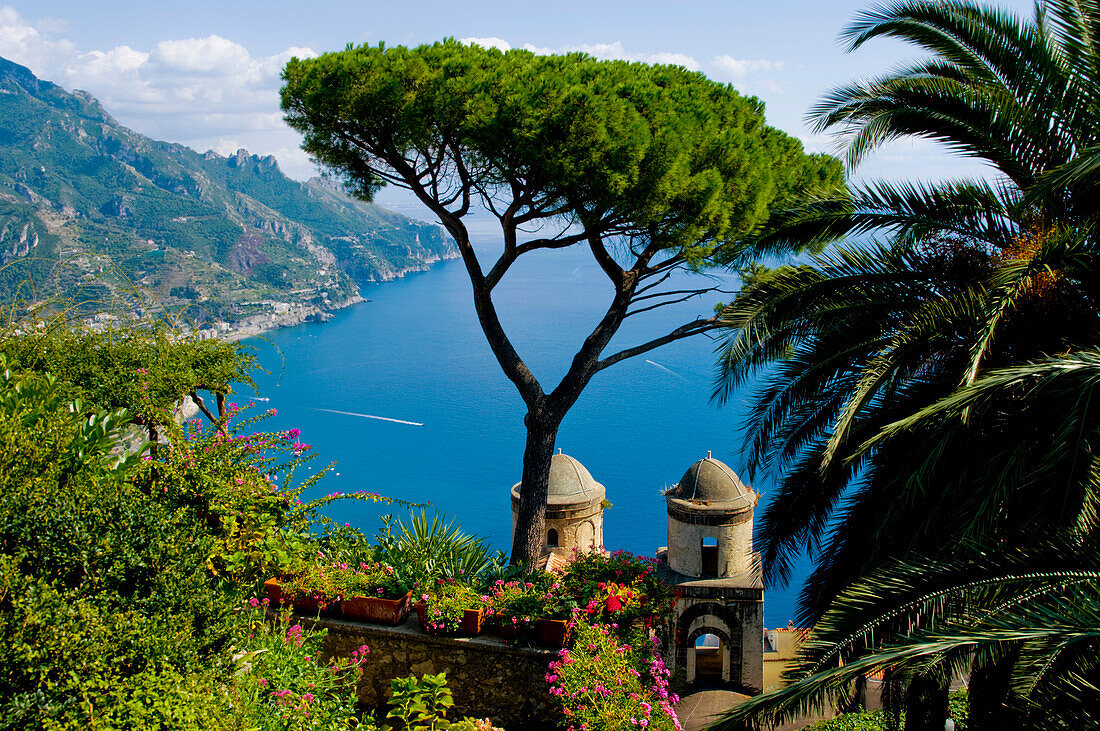 Ravello, Rufolo View, Amalfi Coast, Campania, Italy