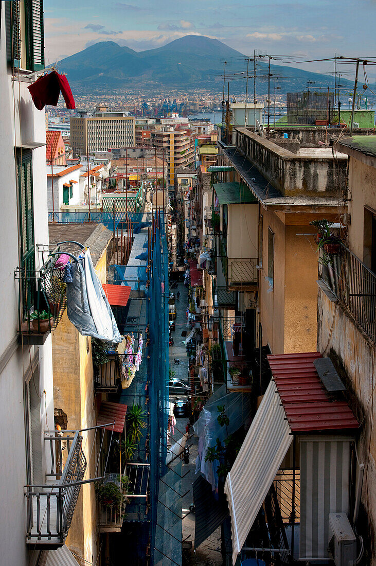 Backstreet Scene, Naples, Italy