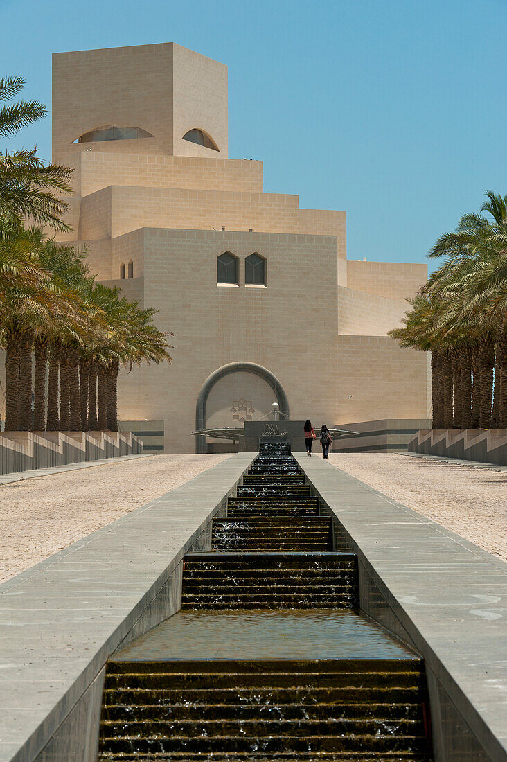 Exterior of Museum of Islamic Art, Doha, Qatar