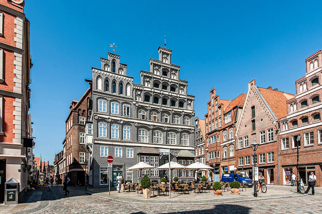 Chamber of Industry and Commerce building, Am Sande, Lueneburg, Lower Saxony, Germany