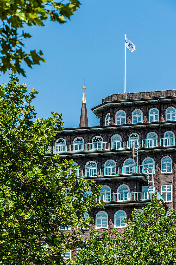 Chilehaus, historical office building, Hamburg, Germany