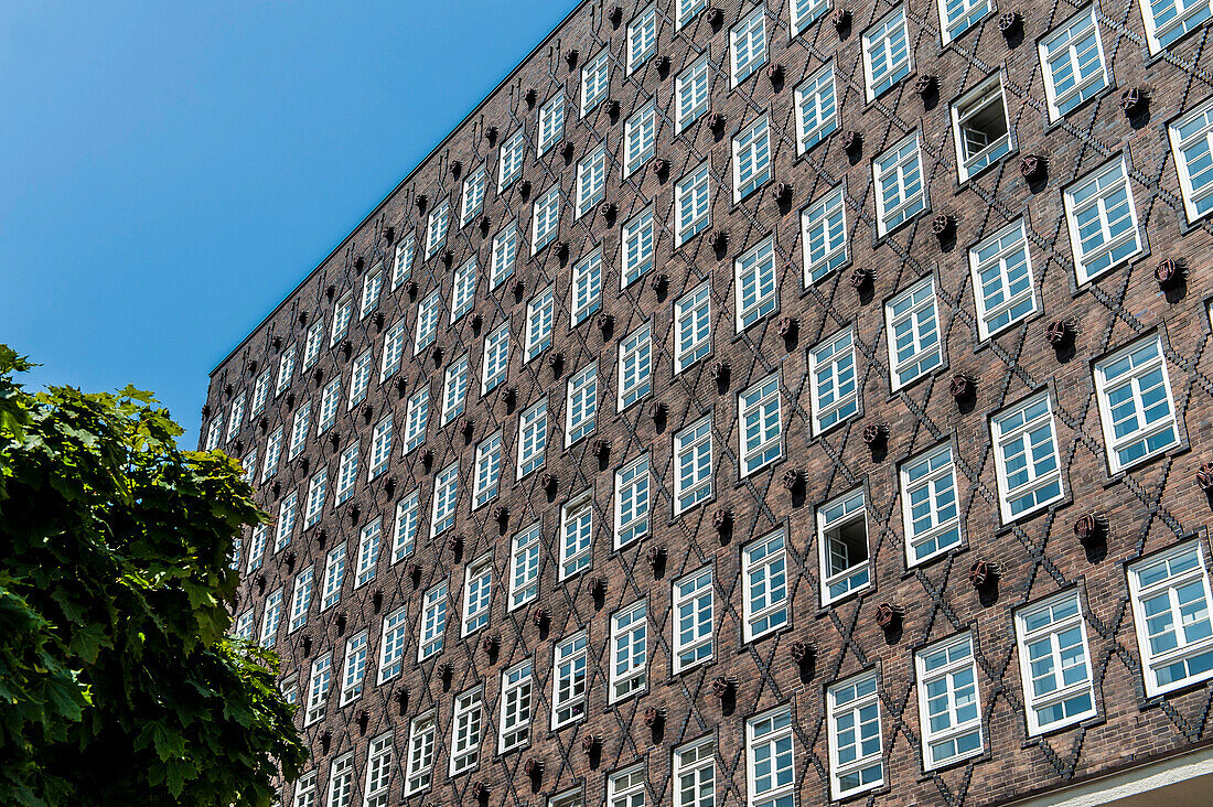 Sprinkenhof, historical office building, Hamburg, Germany