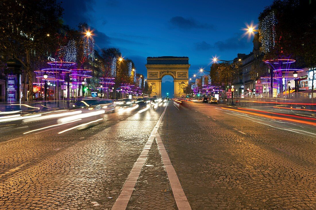 Champs elysees, Paris, France