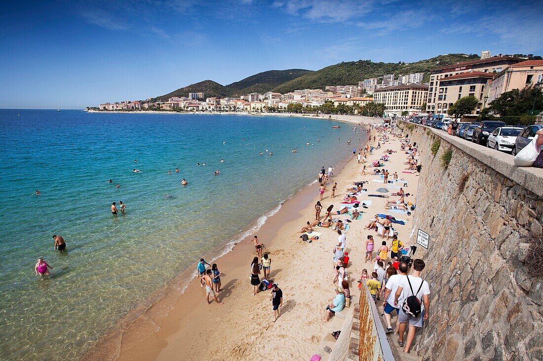 Ajaccio beach  Ajaccio  Corsica, France