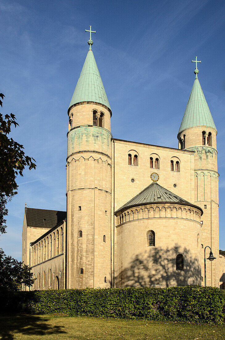 Collegiate Church of St Servatius, Gernrode, Harz, Saxony-Anhalt, Germany, Europe