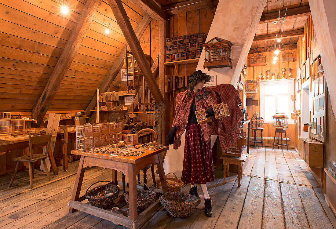 Kanarienvogelmuseum, St. Andreasberg, Harz, Sachsen-Anhalt, Deutschland, Europa