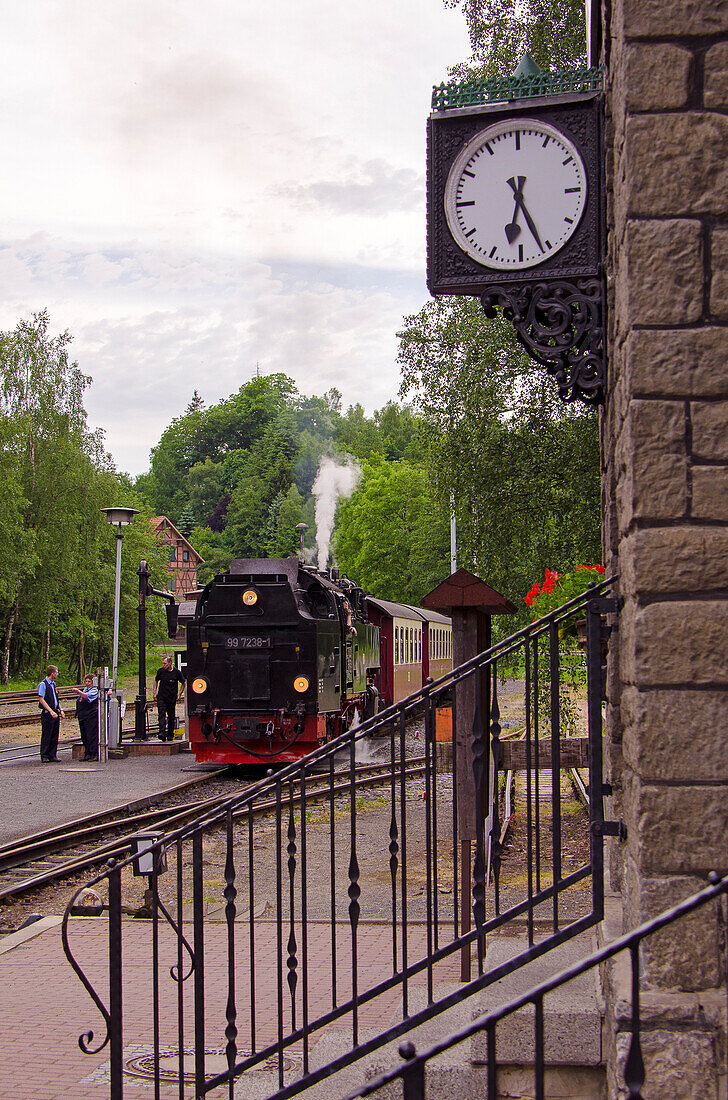 Alexisbad Bahnhof, Harz, Sachsen-Anhalt, Deutschland, Europa