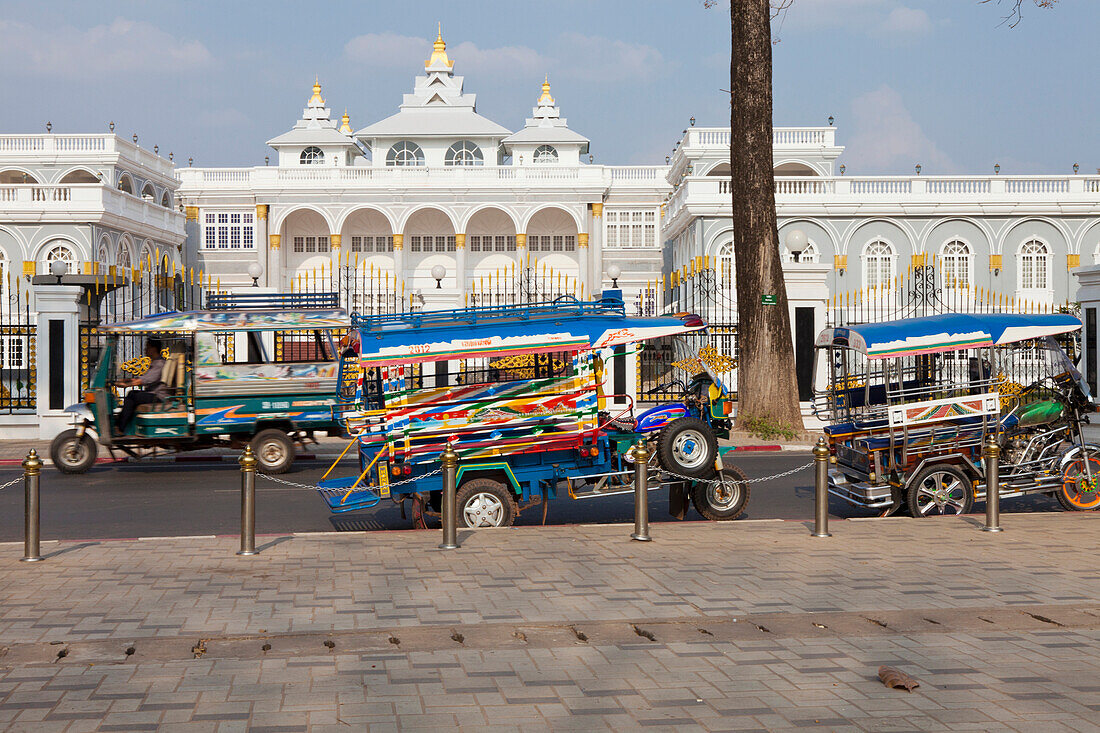 Präsidentenpalast in Vientiane am Mekong Fluss, Vientiane, Hauptstadt von Laos, Asien