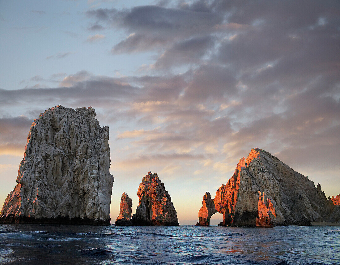 El Arco and sea stacks, Cabo San Lucas, Mexico