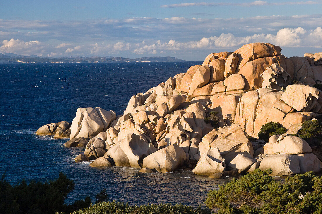 Granite rock formations, Capo Testa, northern Sardinia, Italy
