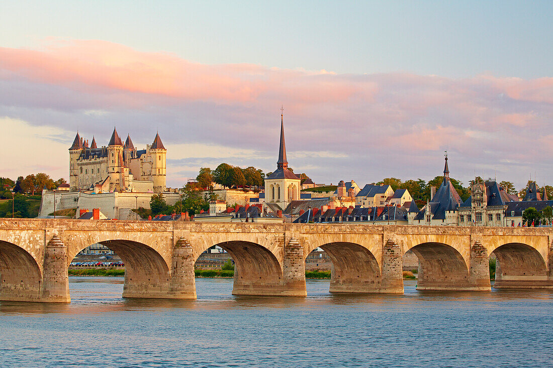 Chateau de Saumur, Loire, Dept. Maine-et-Loire, Region Pays de la Loire, France, Europe