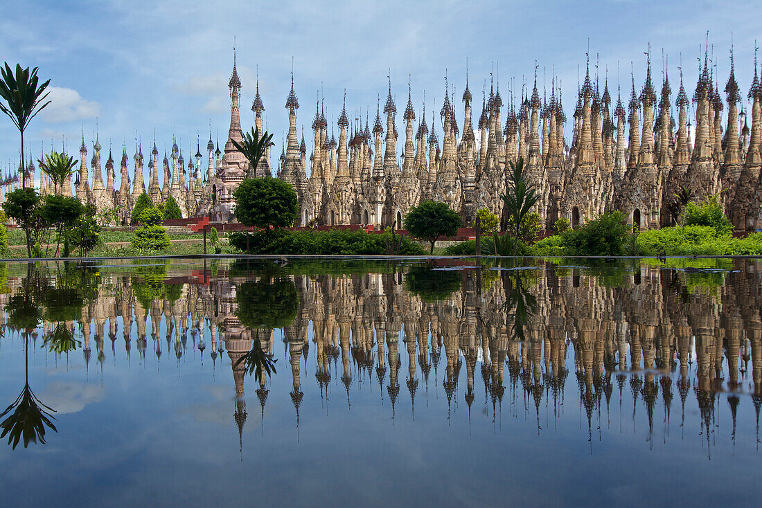 Kakku pagoda field, day trip from Inle Lake, Shan State, Myanmar, Burma