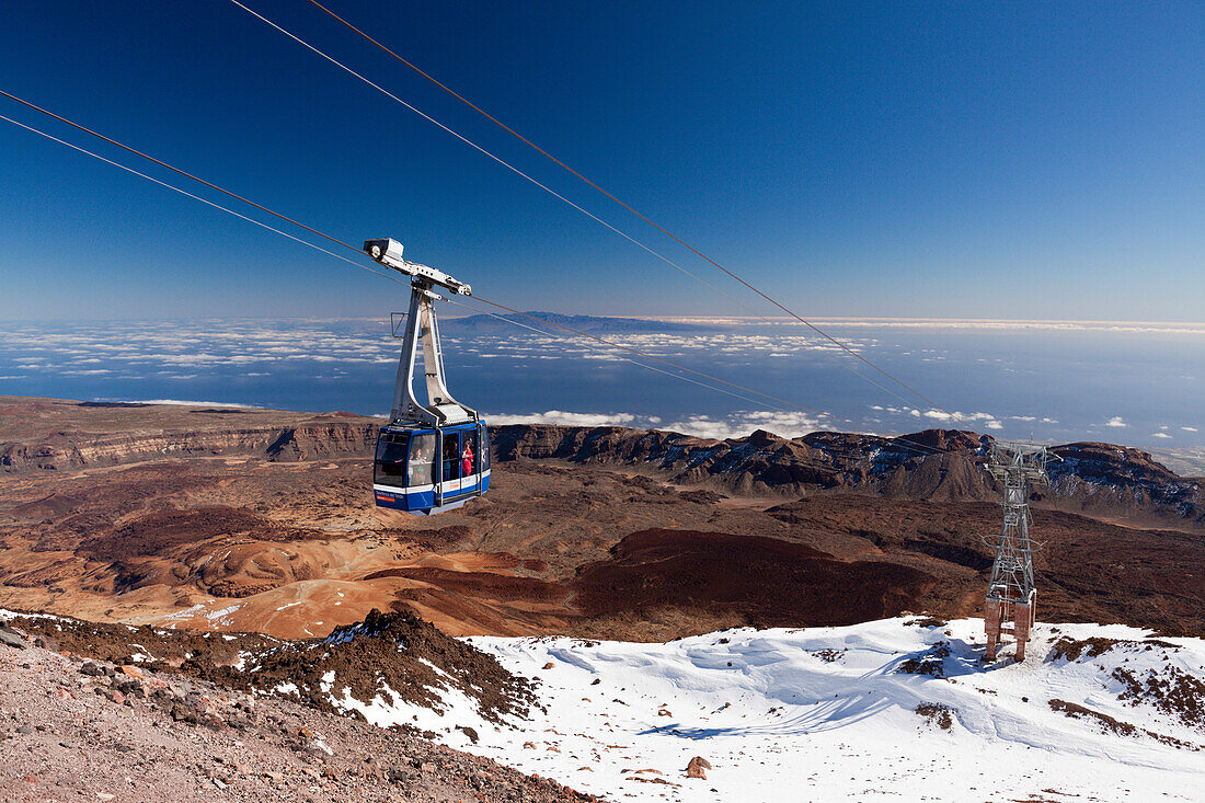 Luftseilbahn Teleferico del Teide, Teneriffa, Spanien