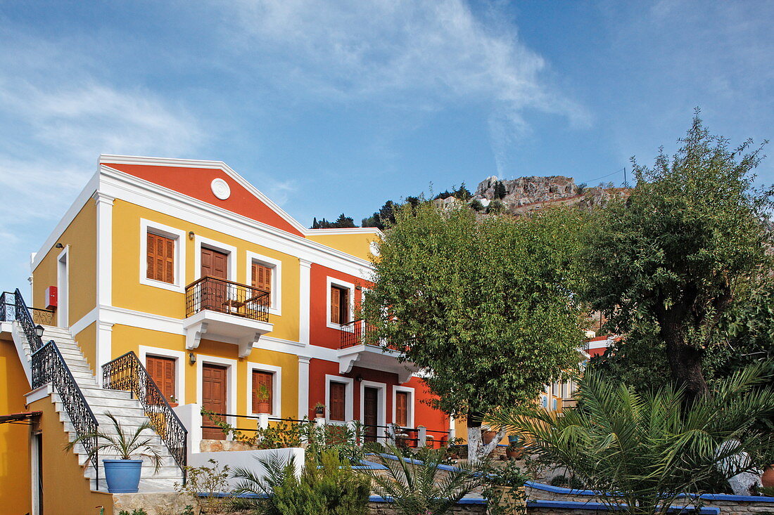 Hotel Opera House, Symi Town, Symi, Dodecanese, South Aegean, Greece