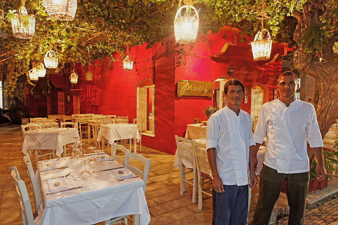 Restaurant Muses, Gialos, Symi Town, Symi, Dodecanese, South Aegean, Greece