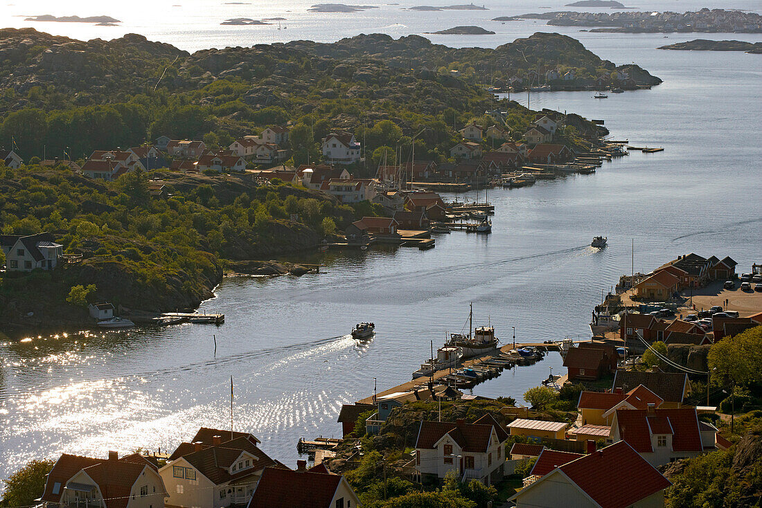 Bucht von Rönnäng auf Tjörn, Provinz Bohuslaen, Westküste, Schweden, Europa