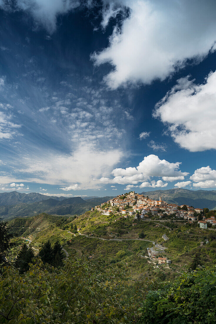 Bajardo, province of Imperia, Italian Riviera, Liguria, Italy