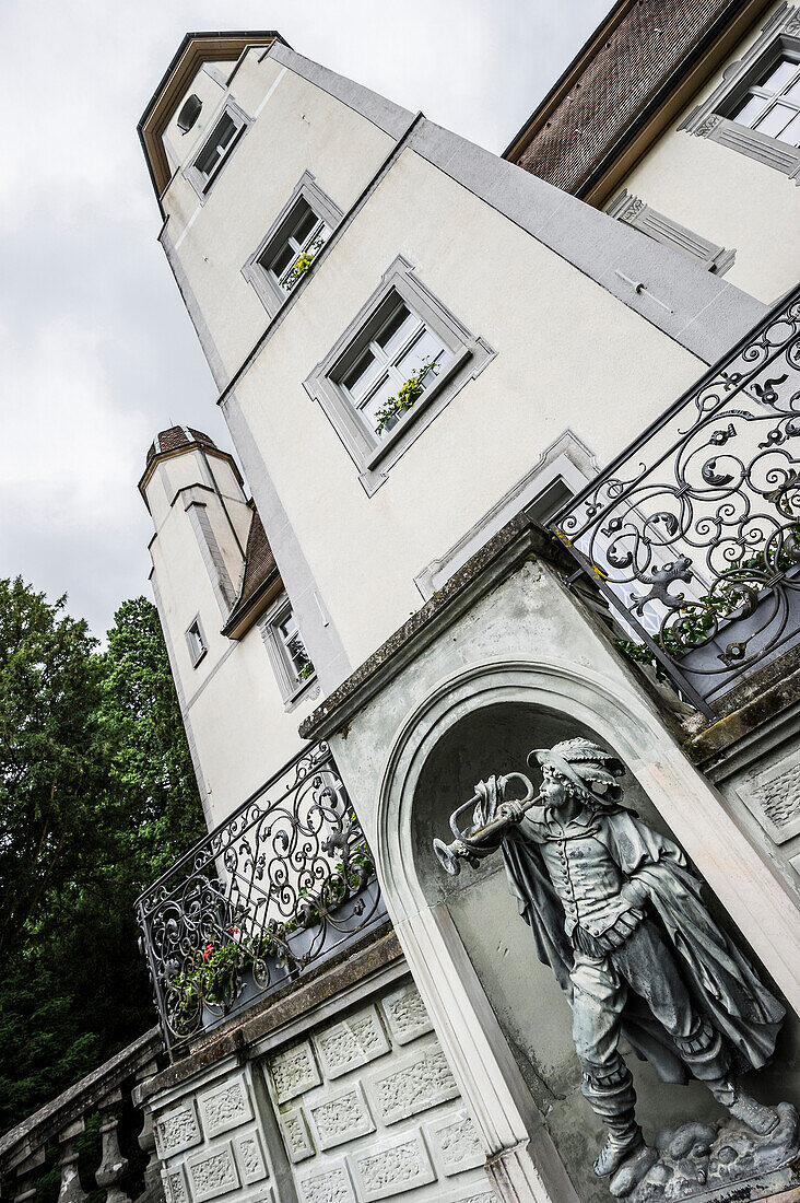 Schloss Schönau, Bad Säckingen, Schwarzwald, Baden-Württemberg, Deutschland