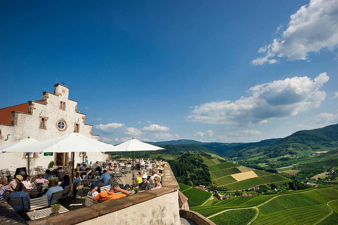 Staufenberg Castle, Durbach, Ortenau, Black Forest, Baden-Wuerttemberg, Germany