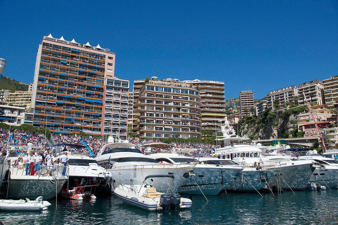 Port Hercule, Monaco, Monte Carlo, Cote d´Azur, France, Europe