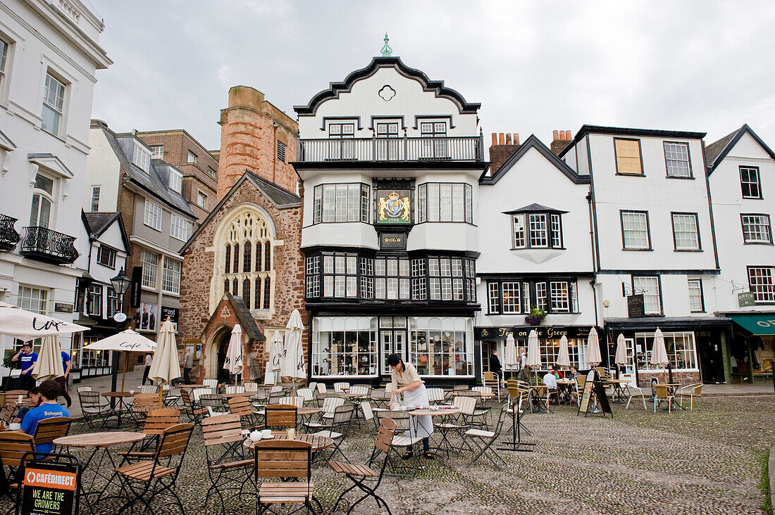 Church of St Martin, Cathedral Close, Exeter, Devon, England, Great Britain