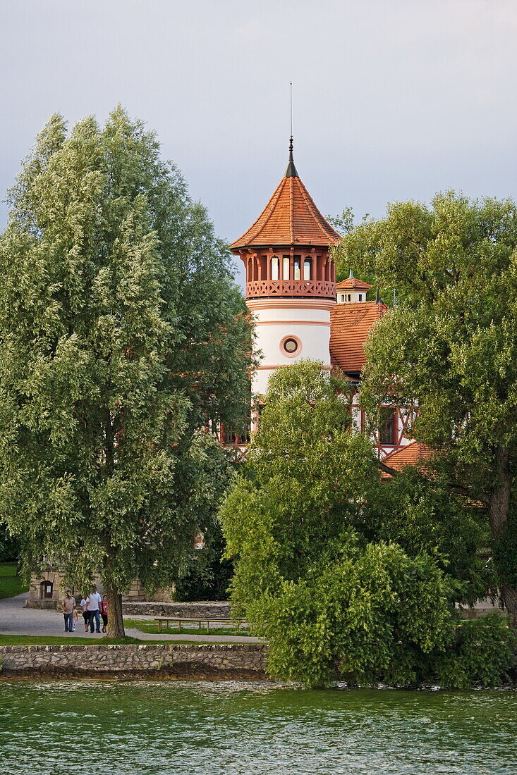 Kurparkschloessl, Herrsching, Ammersee, Oberbayern, Bayern, Deutschland