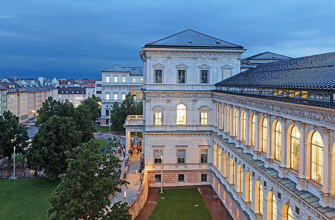 Academy of Fine Arts, Maxvorstadt, Munich, Upper Bavaria, Bavaria, Germany
