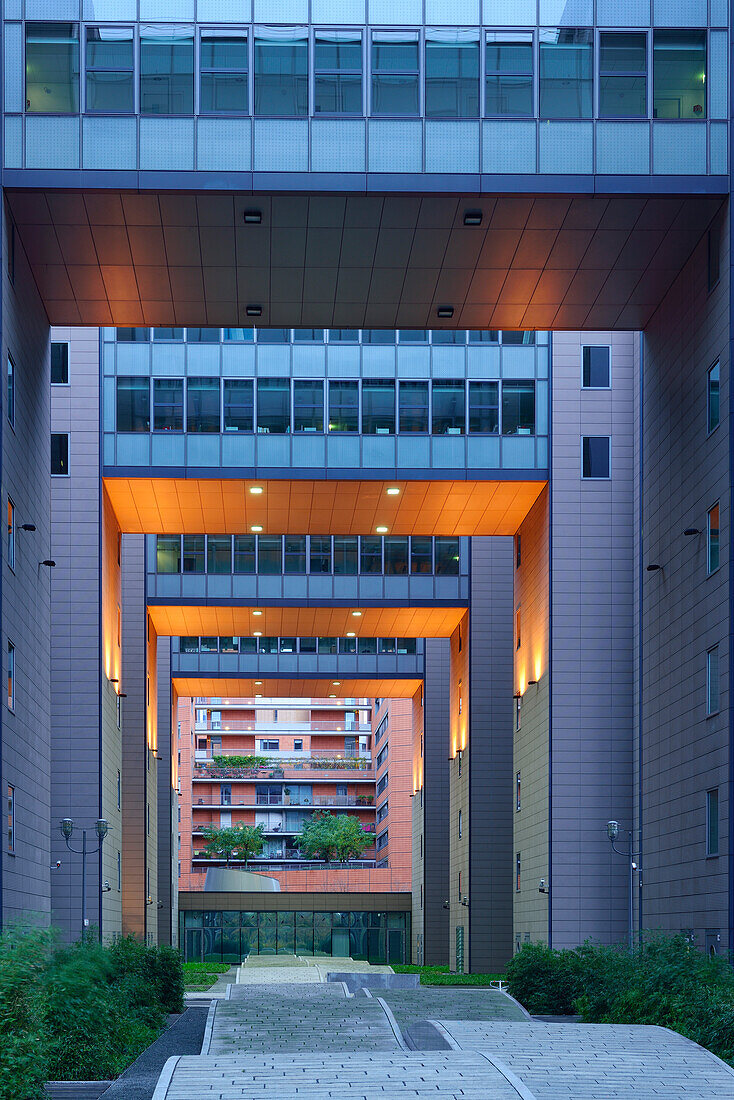 Innenhöfe, Hochhaus am Potsdamer Platz, Berlin, Deutschland