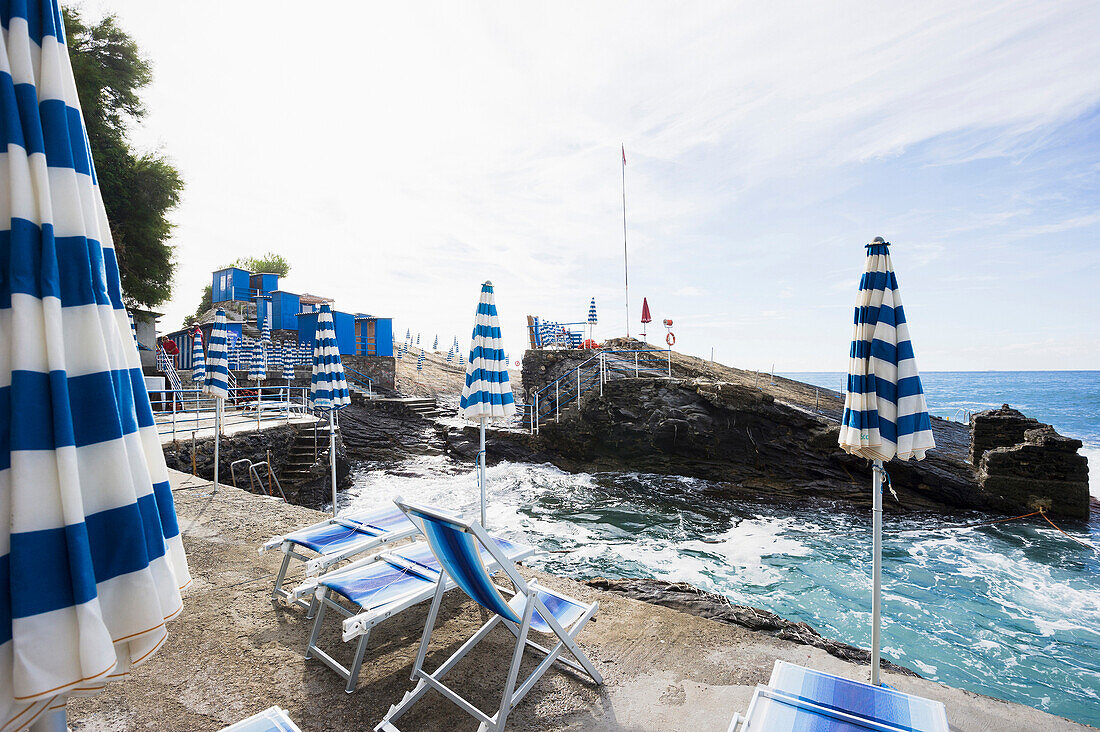 Bagni Scogliera, Nervi, Genua, Ligurien, Italien