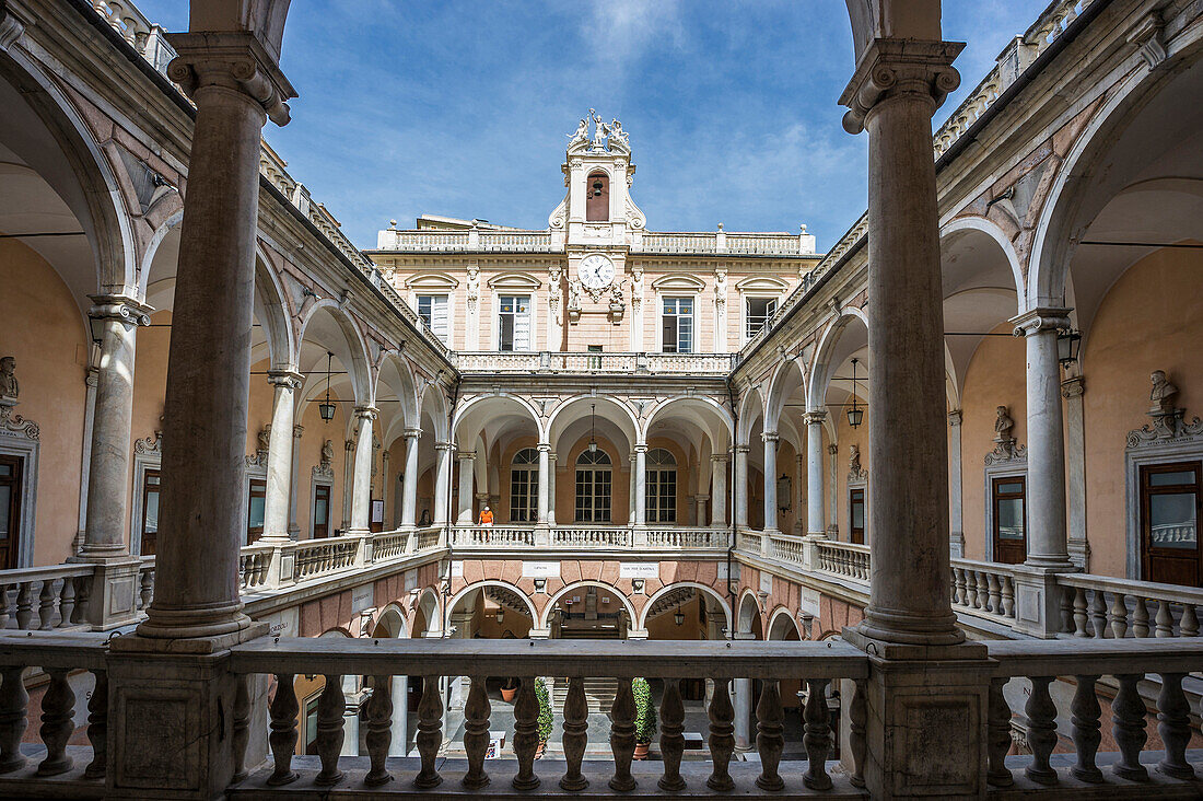 Palazzo Doria Tursi, Genua, Ligurien, Italien