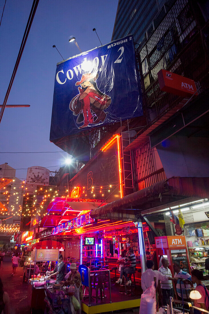 Soi Cowboy, Rotlichtviertel, Bangkok, Thailand