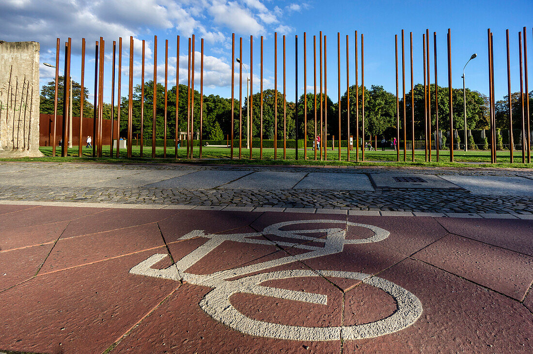 Berliner Mauer, Denkmal, Bernauer Strasse, Berlin, Deutschland