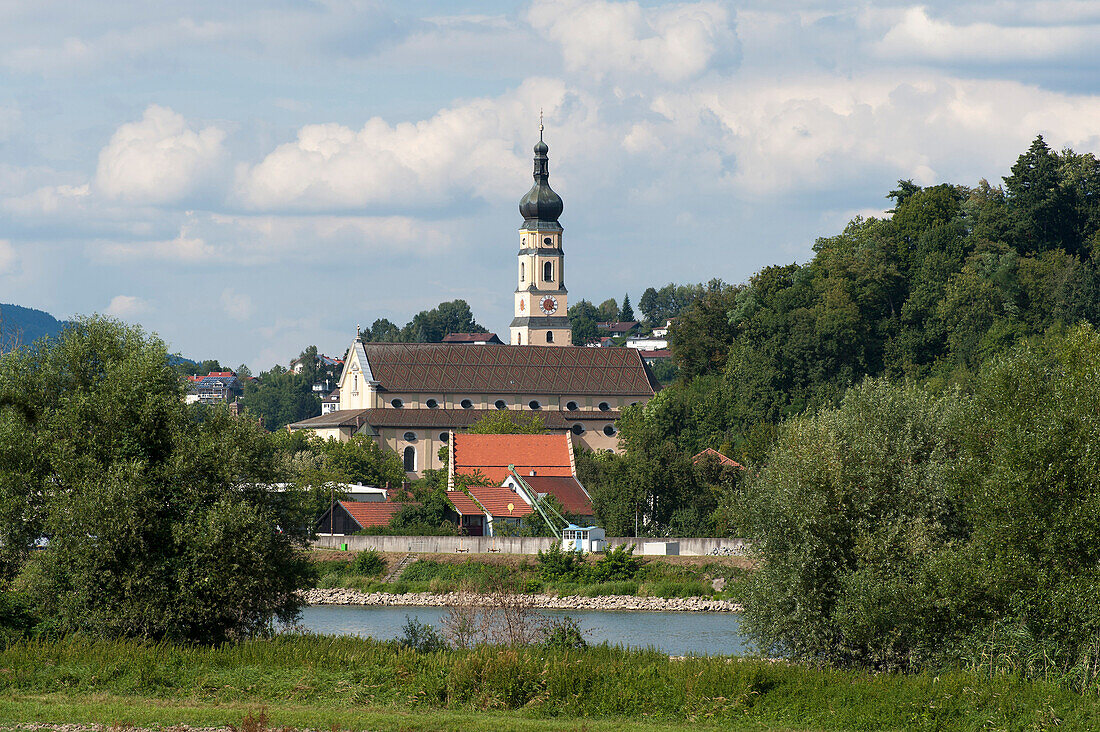 Mariä Himmelfahrt Kirche, Deggendorf, Bayerischer Wald, Bayern, Deutschland