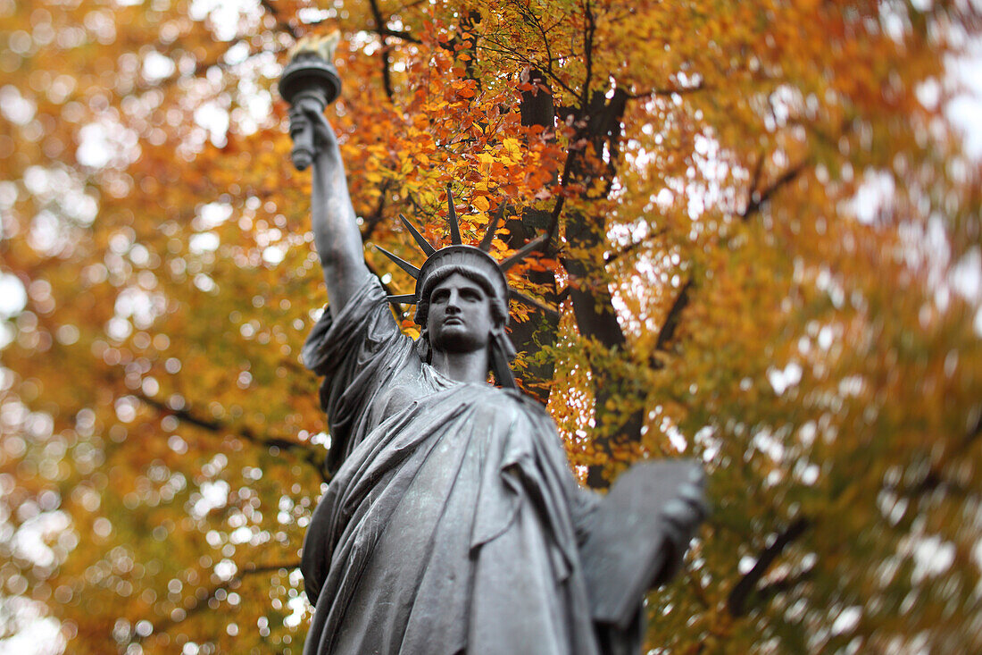 Statue of Liberty in Paris, Paris, Ile de France, France