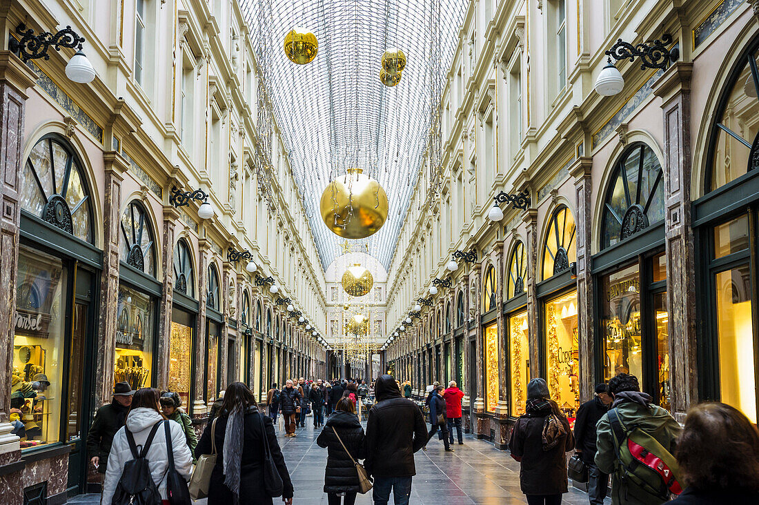 Galeries Royales Saint-Hubert, Brüssel, Belgien