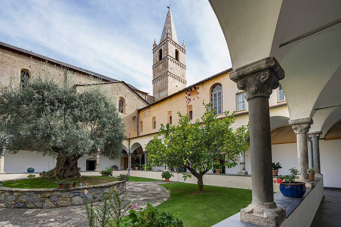 Monastery San Domenico, Taggia, Province of Imperia, Liguria, Italy