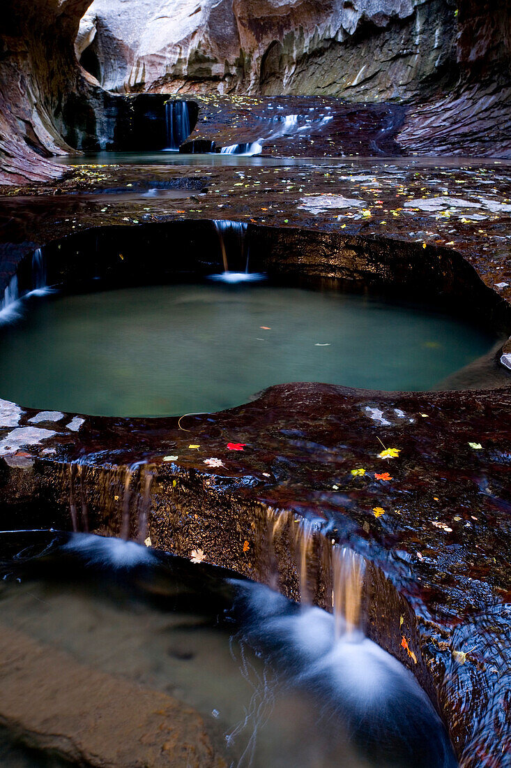 The Subway in Zion National Park, Utah, near Springdale, Utah, USA