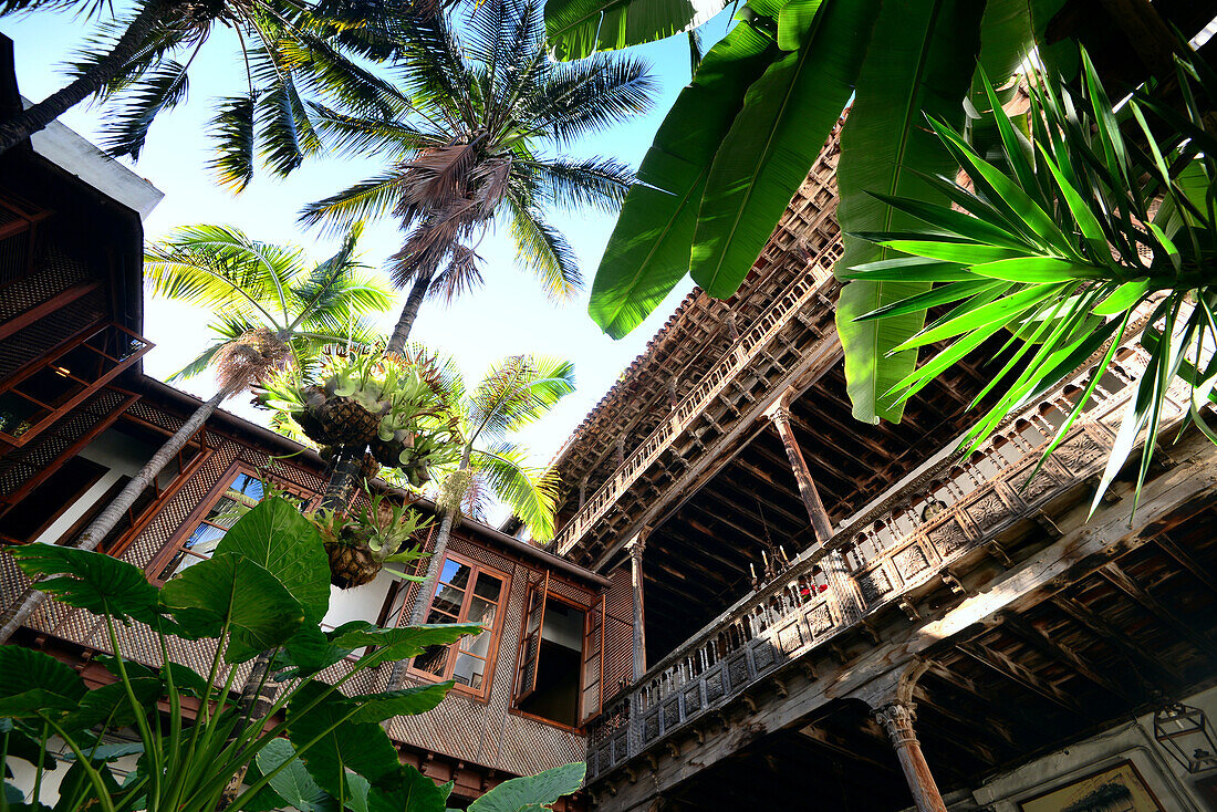 La Casa de los Balcones, Orotava, Teneriffa, Kanarische Inseln, Spanien