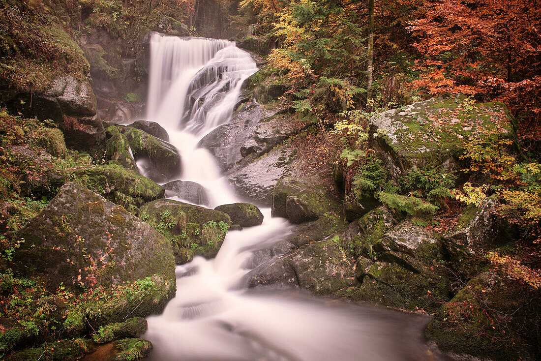 Triberg Waterfalls, Triberg, Black Forest, Baden-Wuerttemberg, Germany