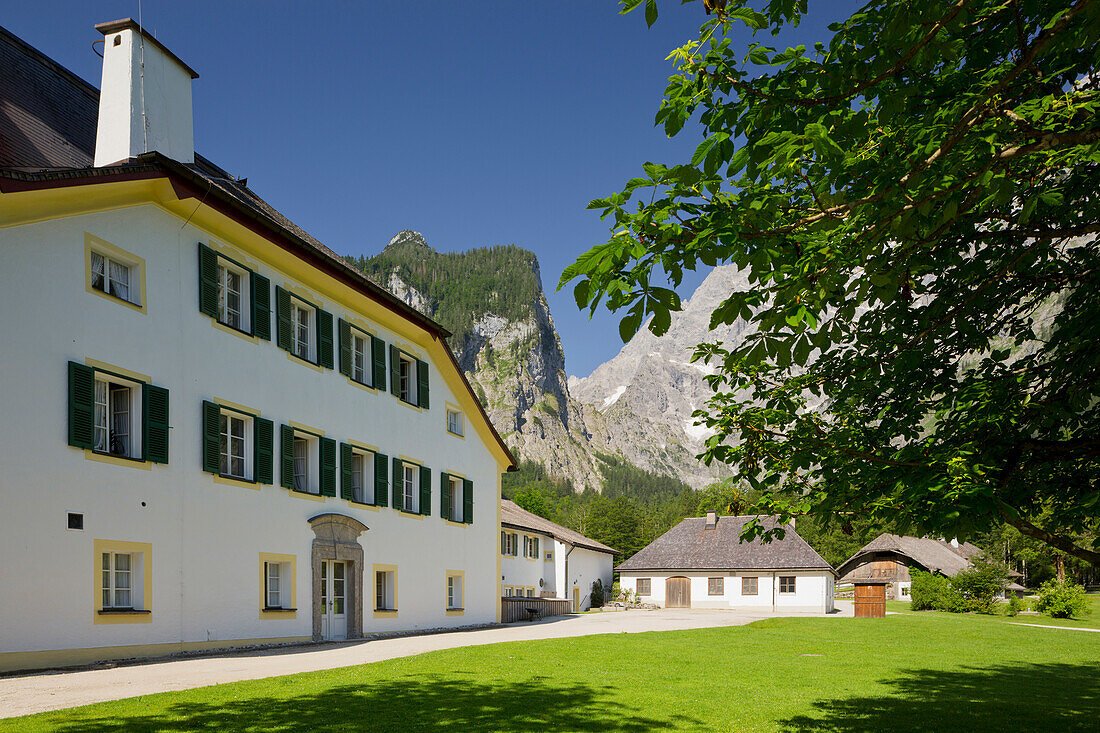 St. Bartholomä, Königssee, Nationalpark Berchtesgaden, Berchtesgadener Land, Bayern, Deutschland