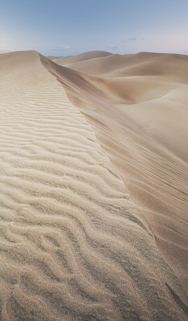 Dunes near Maspalomas, Gran Canaria, Canary Islands, Spain