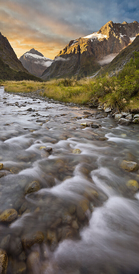 Mount Talbot, Southern Alps, Fiordland Nationalpark, Southland, Südinsel, Neuseeland