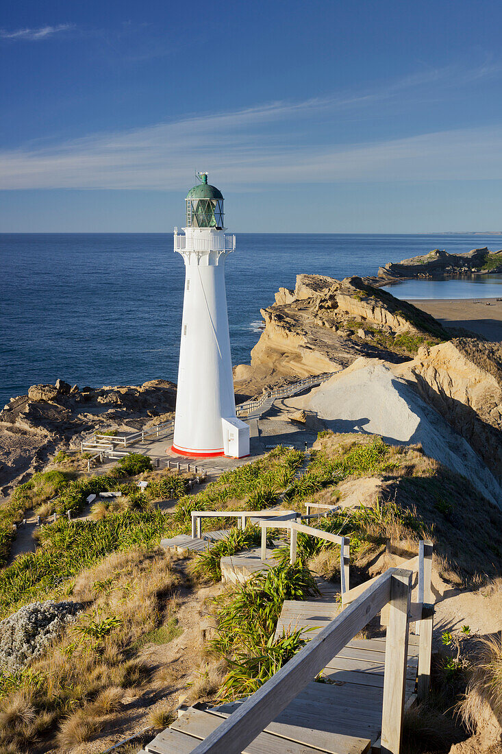 Castle Point lighthouse, Wellington, North Island, New Zealand