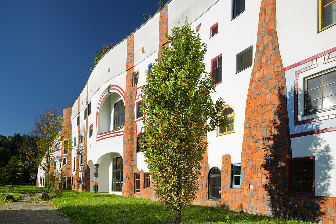 Rogner Bad Blumau, Hundertwasser Therme, Bad Blumau, Burgenland, Austria