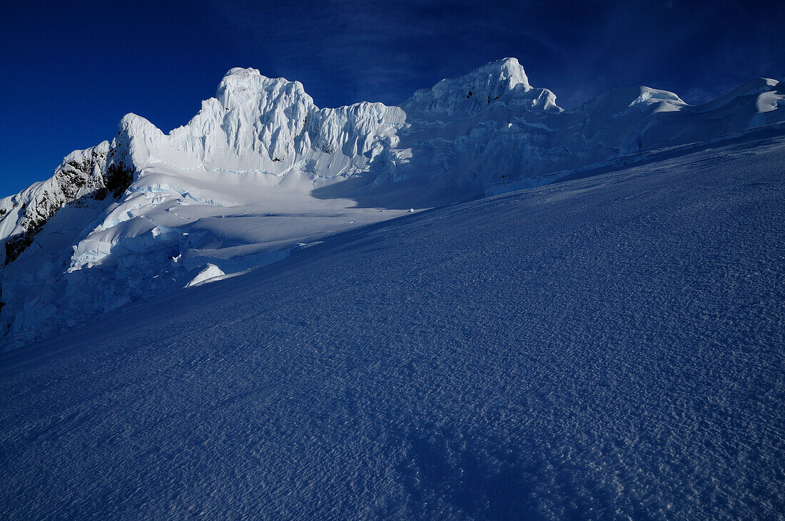 North face of Monte Sarmiento, Cordillera Darwin, Tierra del Fuego, Chile