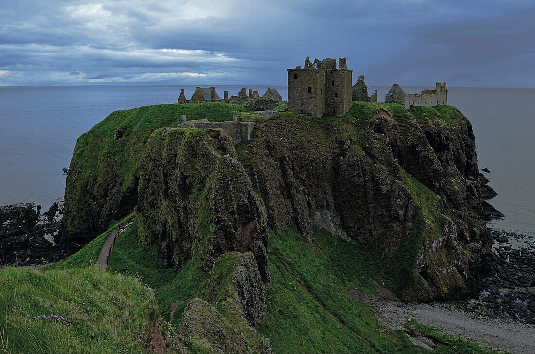 Dunnottar Castle, Aberdeenshire, Scotland, Großbritannien